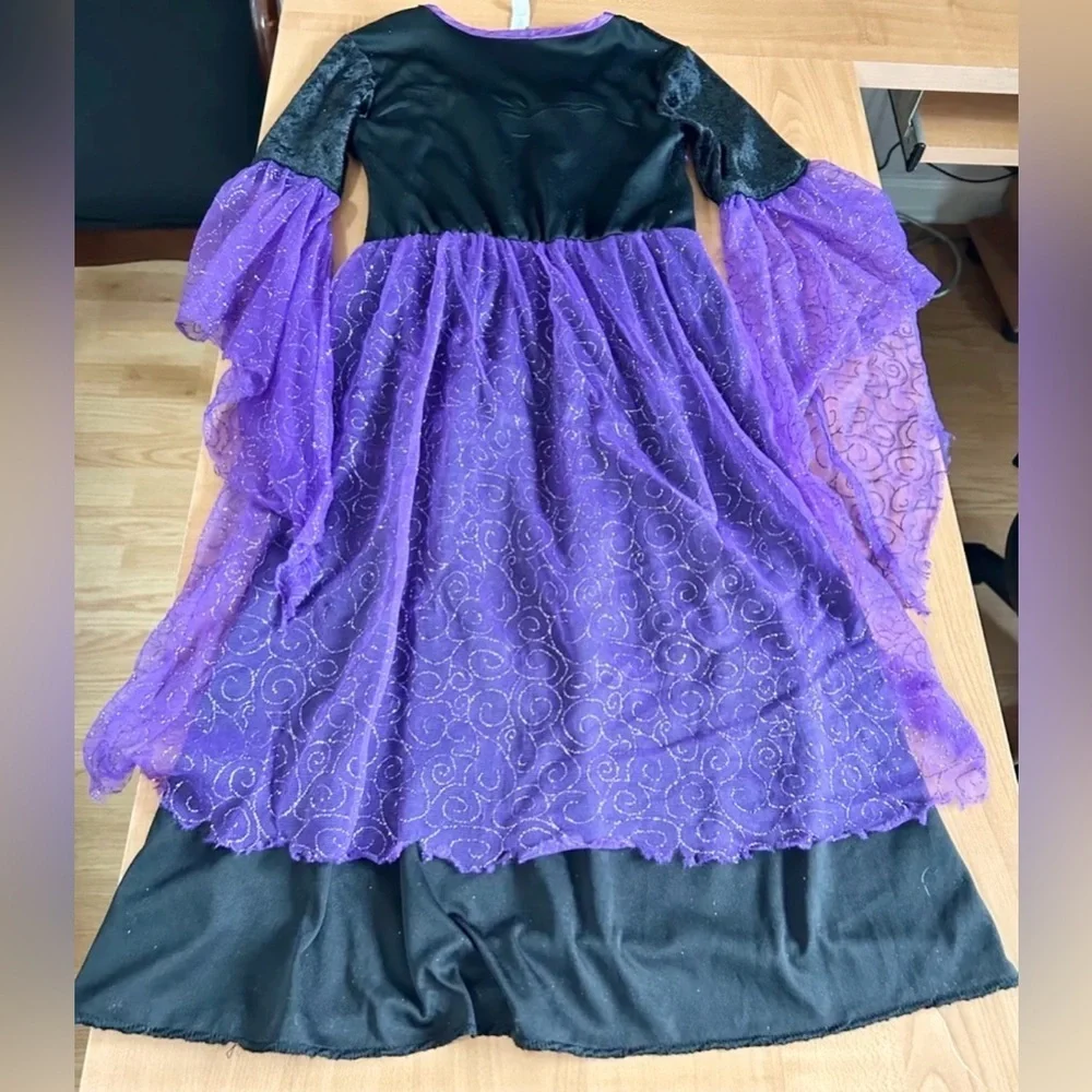 Costume pretty potion witch dress girls size small 4/6 Halloween